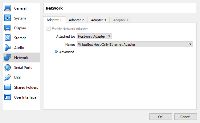 UCSPE Network Settings